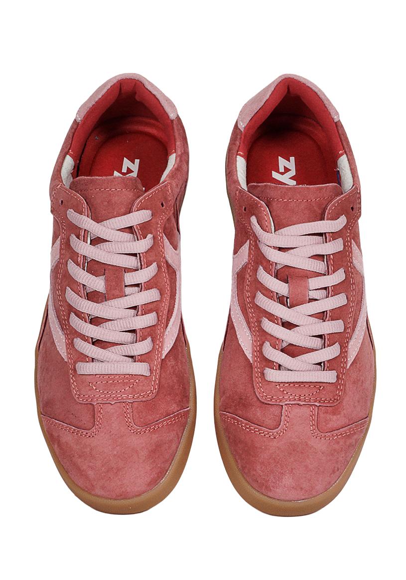 ZAPATILLA CUERO URBANA AMANDA ROJO - 3