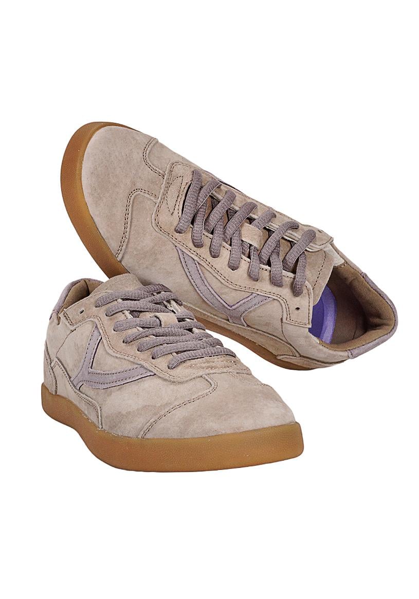 ZAPATILLA CUERO URBANA AMANDA BEIGE - 2