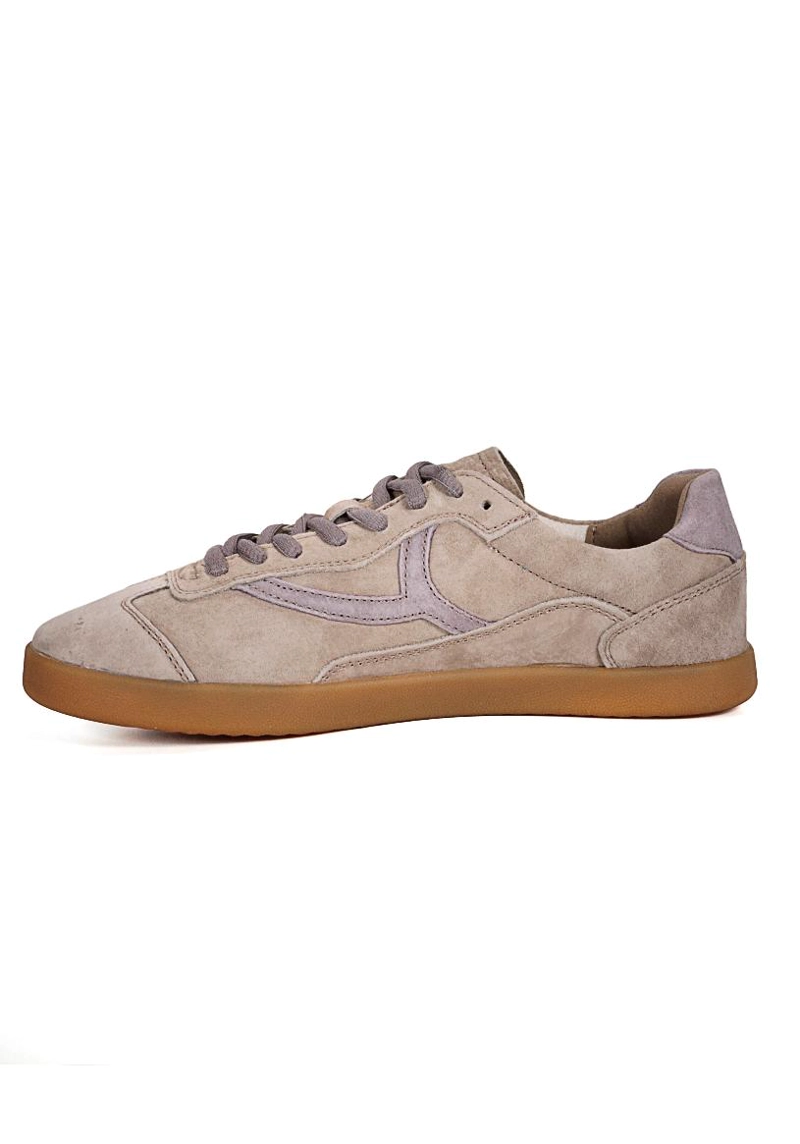 ZAPATILLA CUERO URBANA AMANDA BEIGE - 5