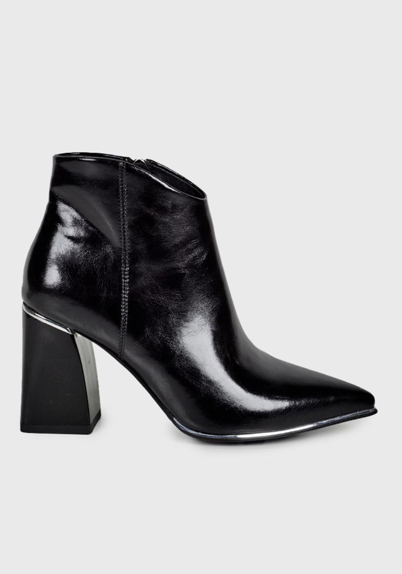 BOTIN CUERO DAYMAR NEGRO - 2