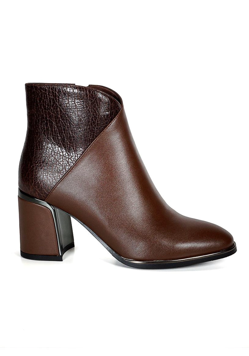 BOTIN CUERO FRANCYS CAFE - 1