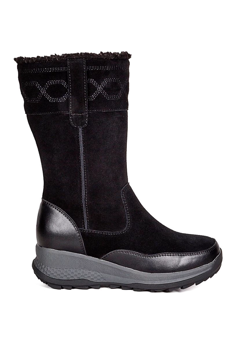 BOTA CUERO ANKU NEGRO - 1