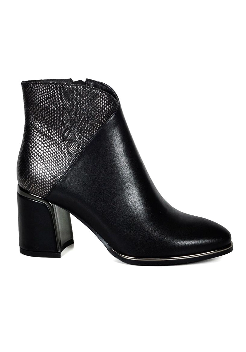 BOTIN CUERO FRANCYS NEGRO - 1