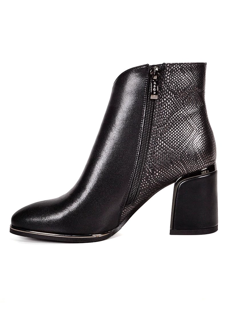 BOTIN CUERO FRANCYS NEGRO - 3