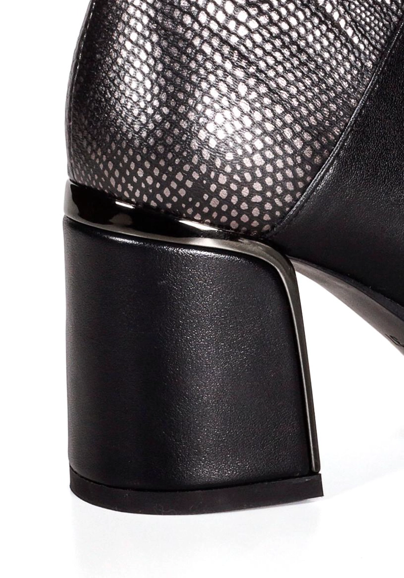 BOTIN CUERO FRANCYS NEGRO - 4