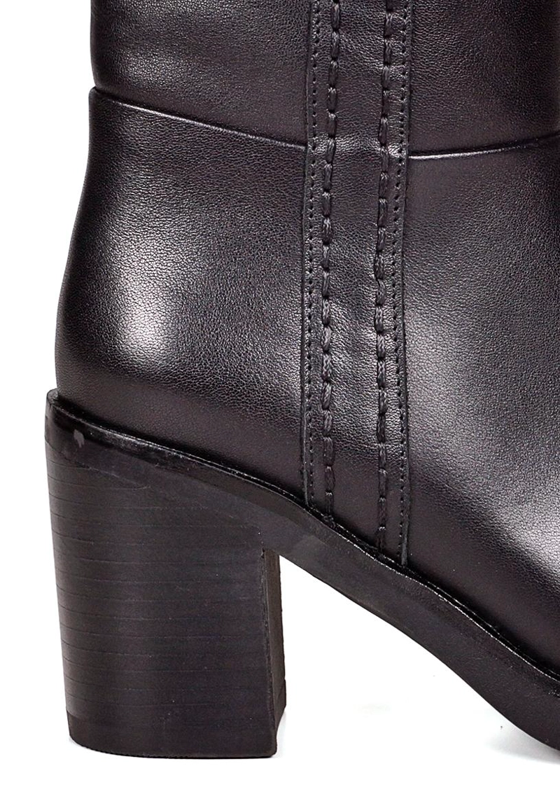 BOTA CUERO GONI NEGRO - 4