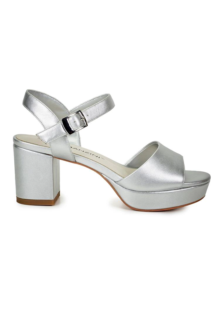 SANDALIA JIM PLATEADO - 1