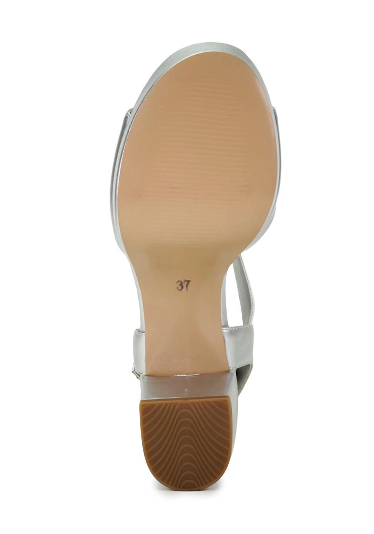 SANDALIA JIM PLATEADO - 6