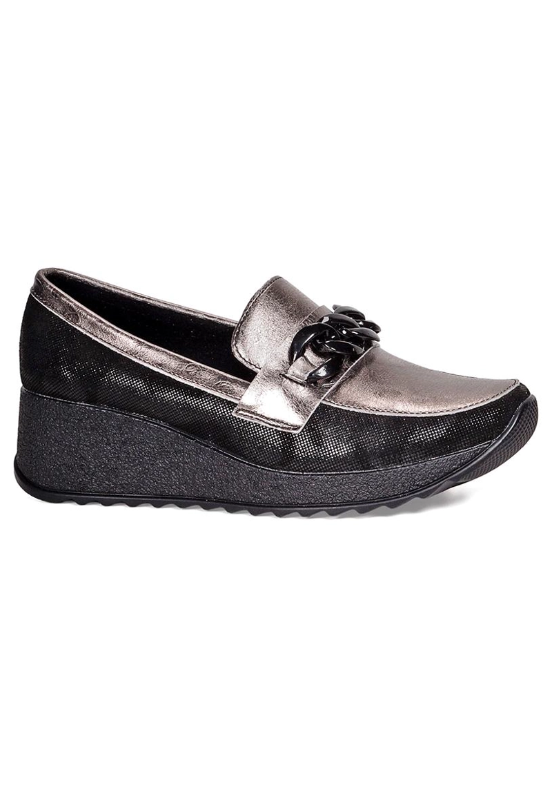 MOCASIN CUERO VIVIAN NEGRO - 1