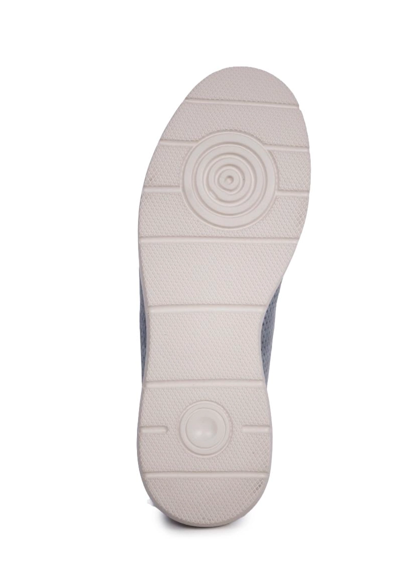 MOCASIN CUERO NOUNA GRIS - 4