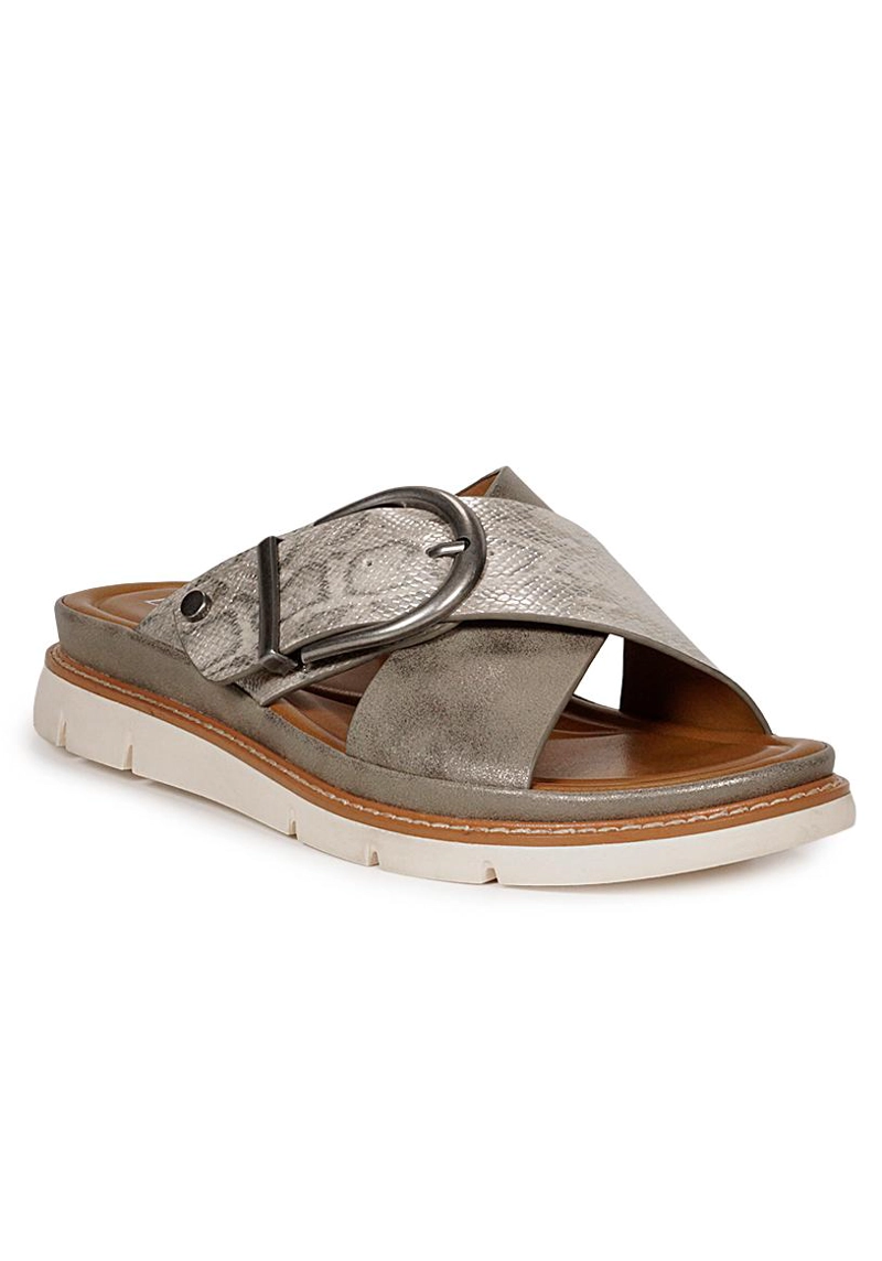 SANDALIA BAKU PLATEADO - 2
