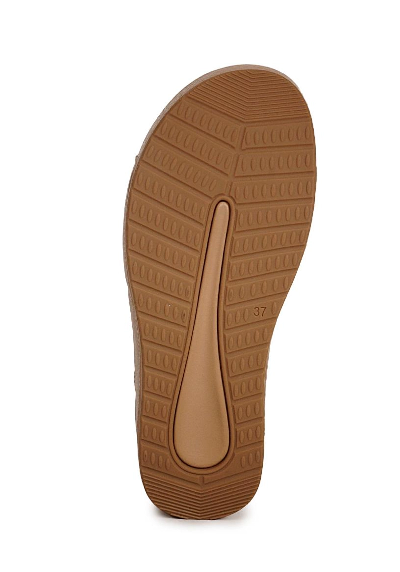 SANDALIA BAMBUI BEIGE - 5