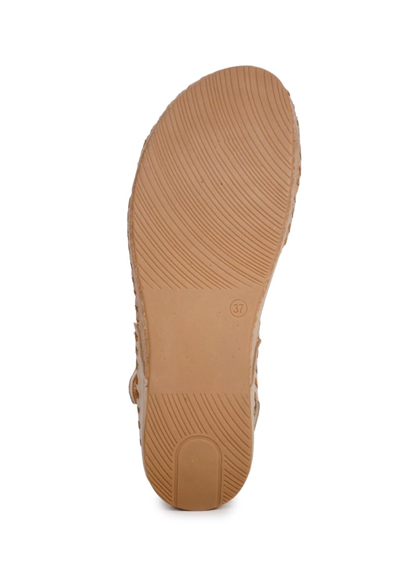 SANDALIA CUBATI BEIGE - 5