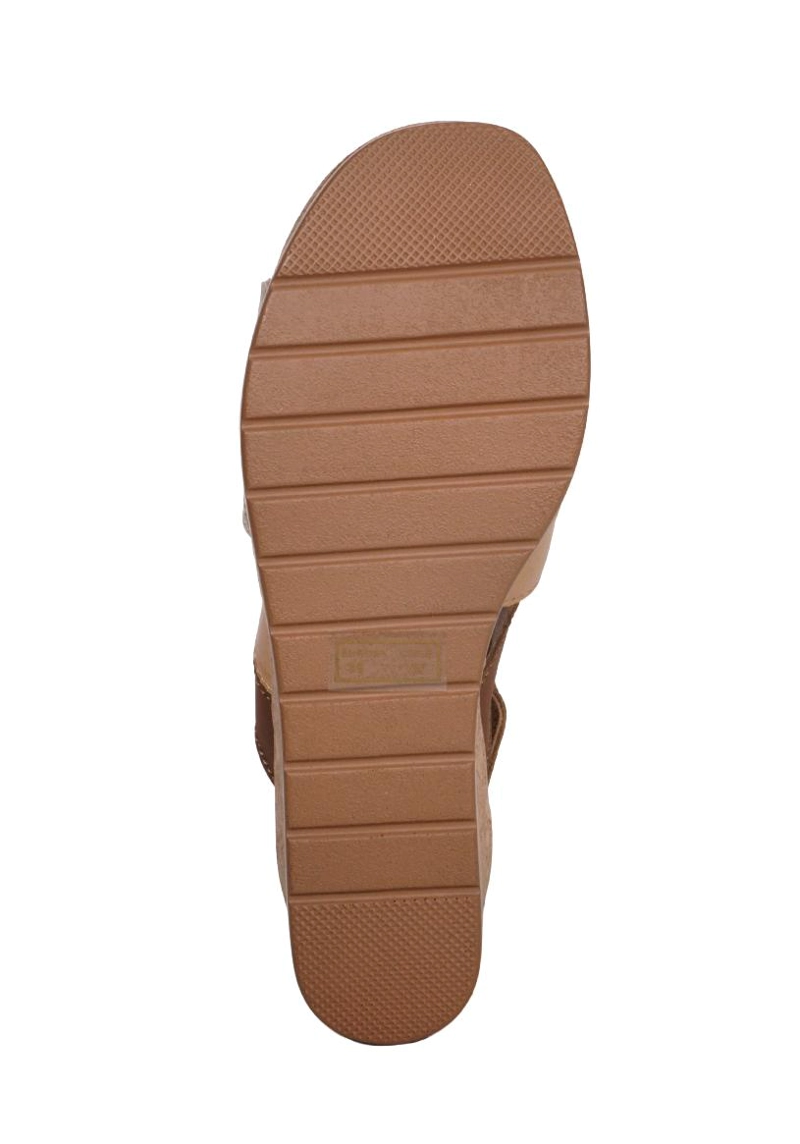 SANDALIA CUERO DAVA BRONCE - 4