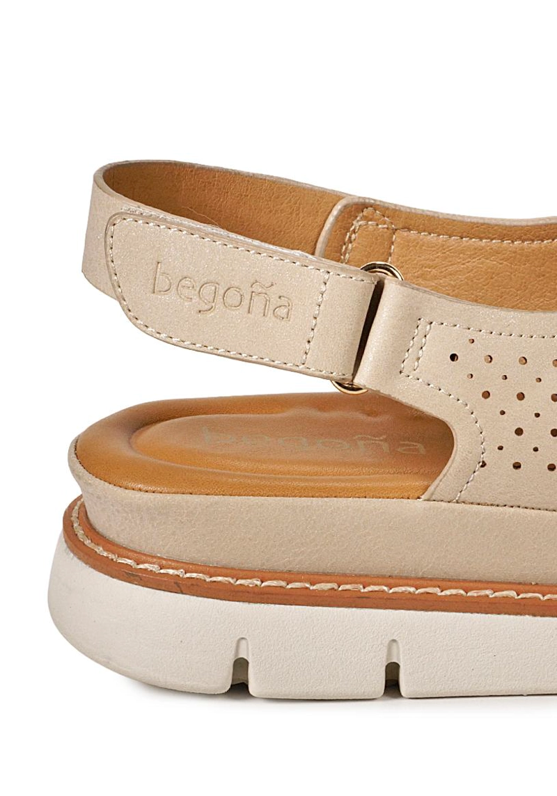 SANDALIA VICTORIA BEIGE - 4