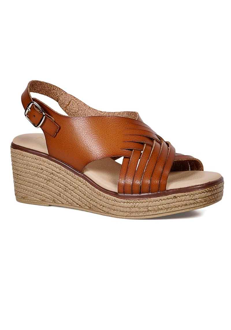 SANDALIA REGINA CAMEL - 1