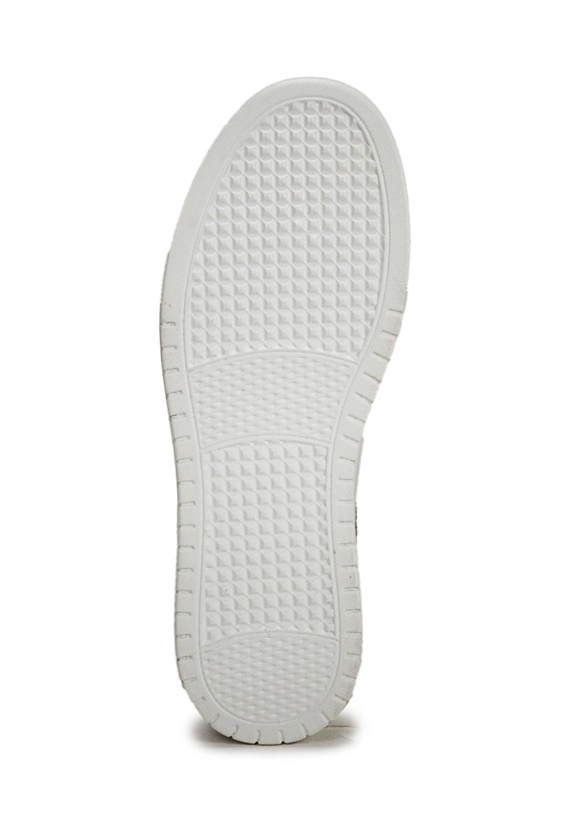 ZAPATILLA CUERO ARDEN BLANCO PLATEADO - 5