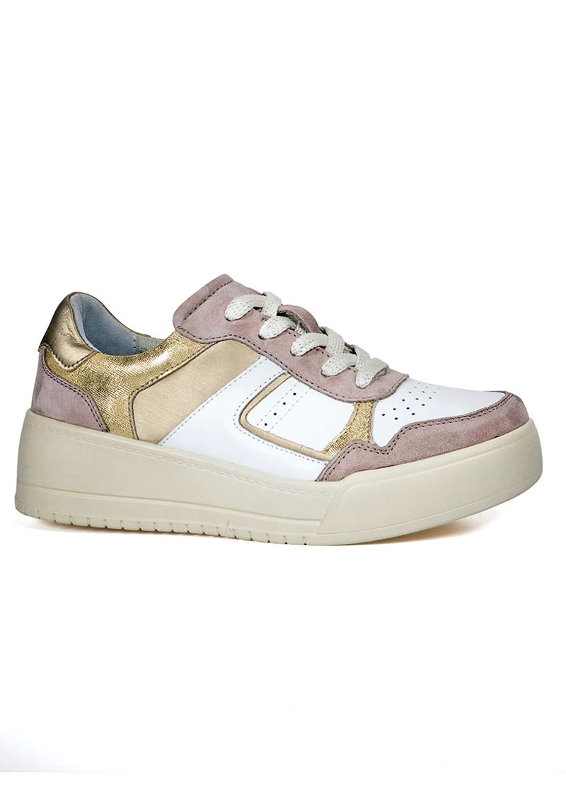 ZAPATILLA CUERO PANAMA BEIGE 36