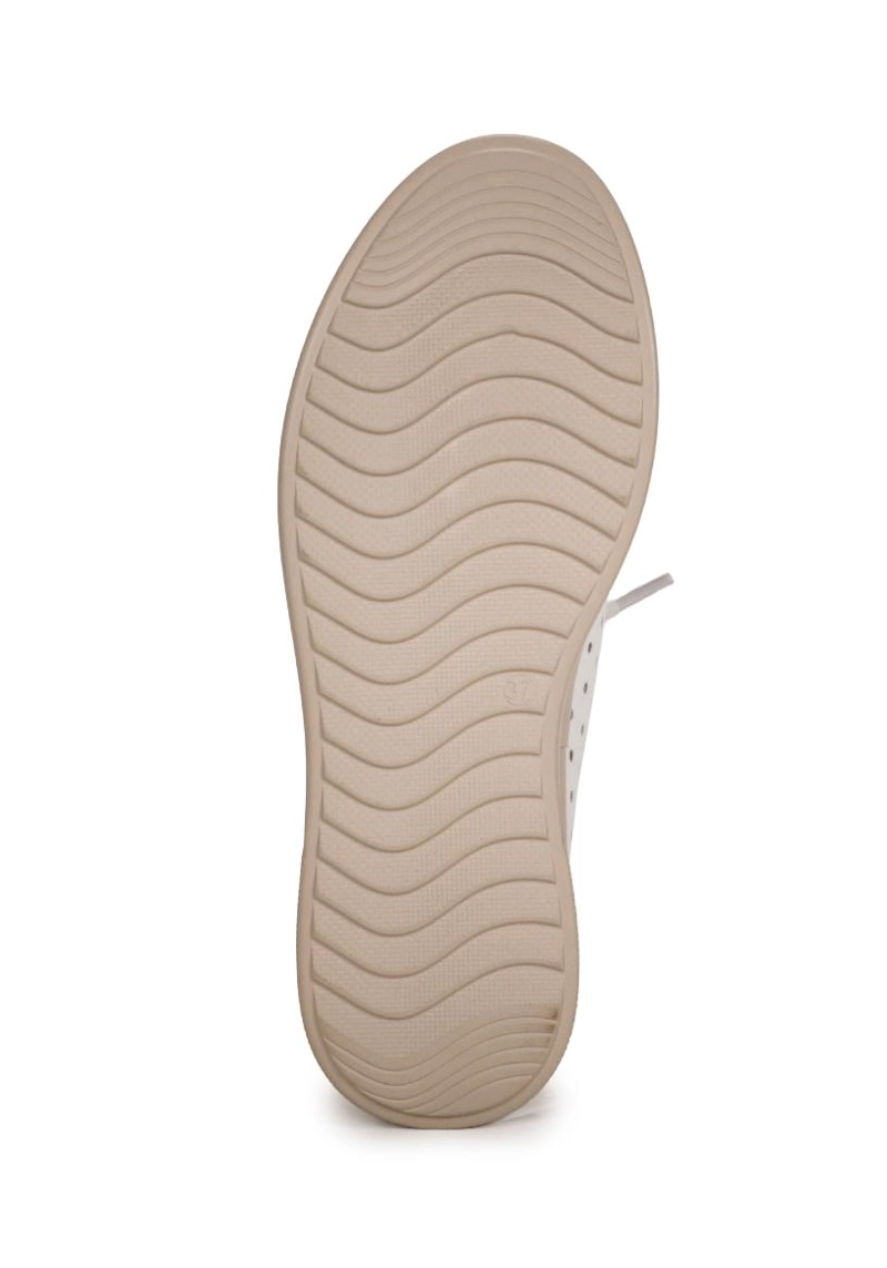 ZAPATILLA CUERO RUMBA BLANCO - 4