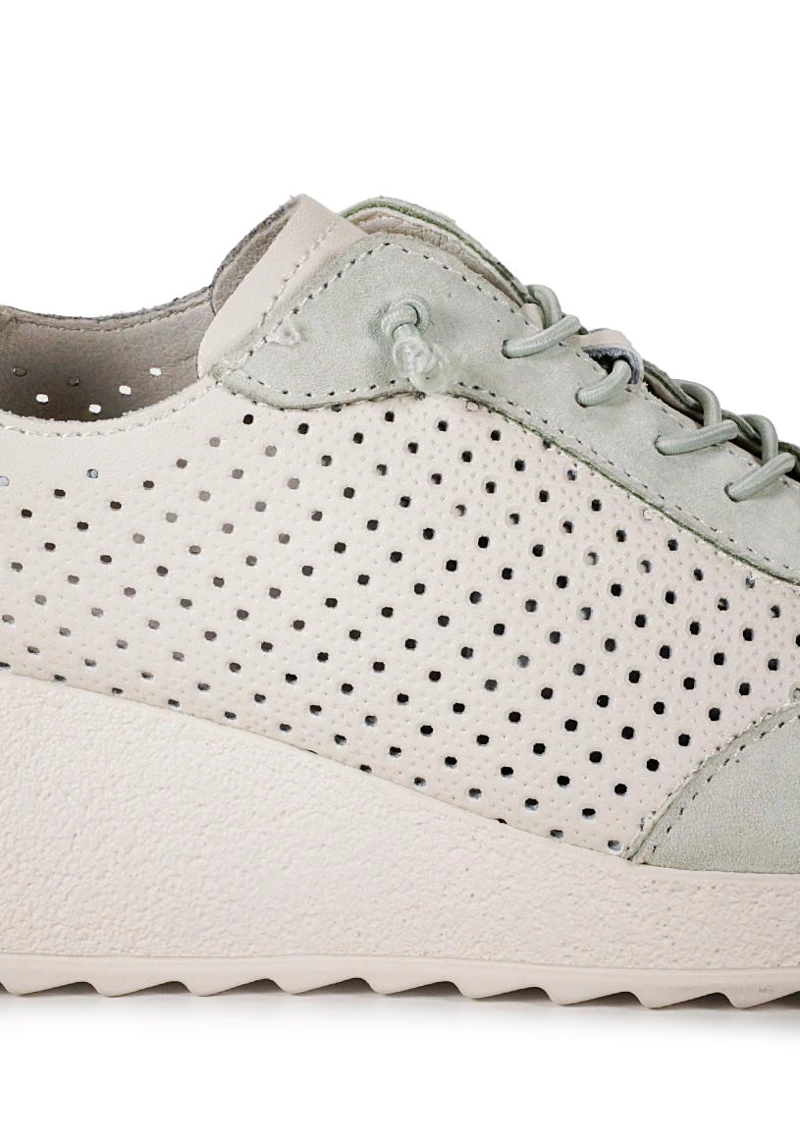 ZAPATILLA CUERO ZAMA BEIGE - 4