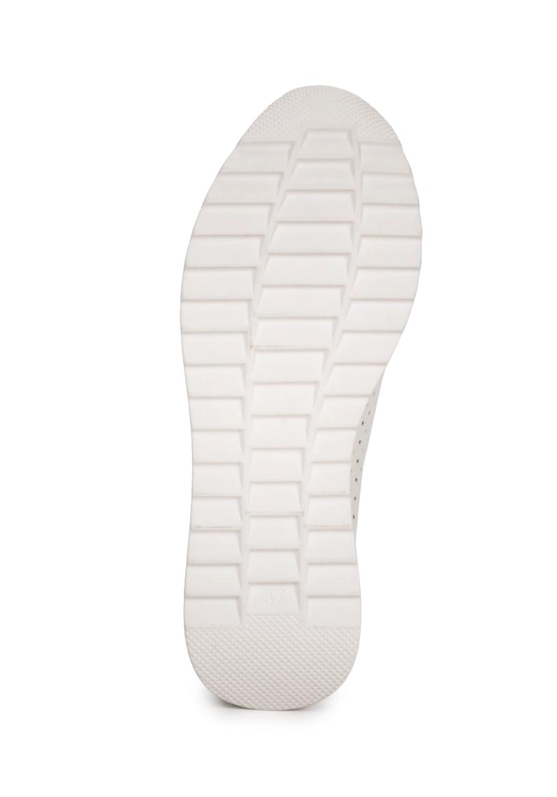 ZAPATILLA CUERO ZAMA BEIGE - 5