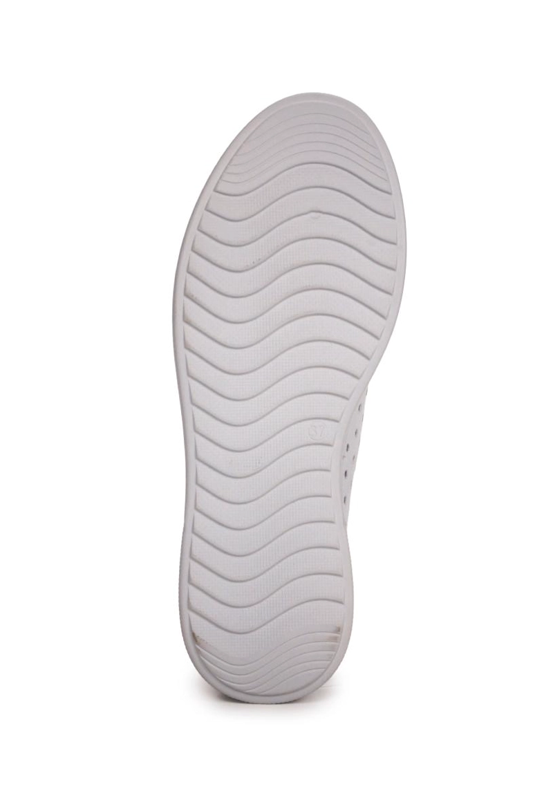 ZAPATILLA CUERO RUMBA PLATEADO - 4