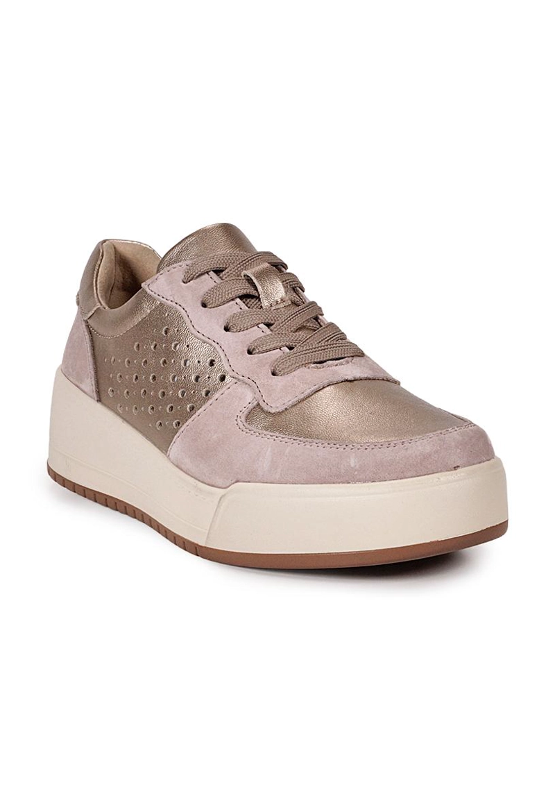 ZAPATILLA CUERO MAIRA BRONCE - 2