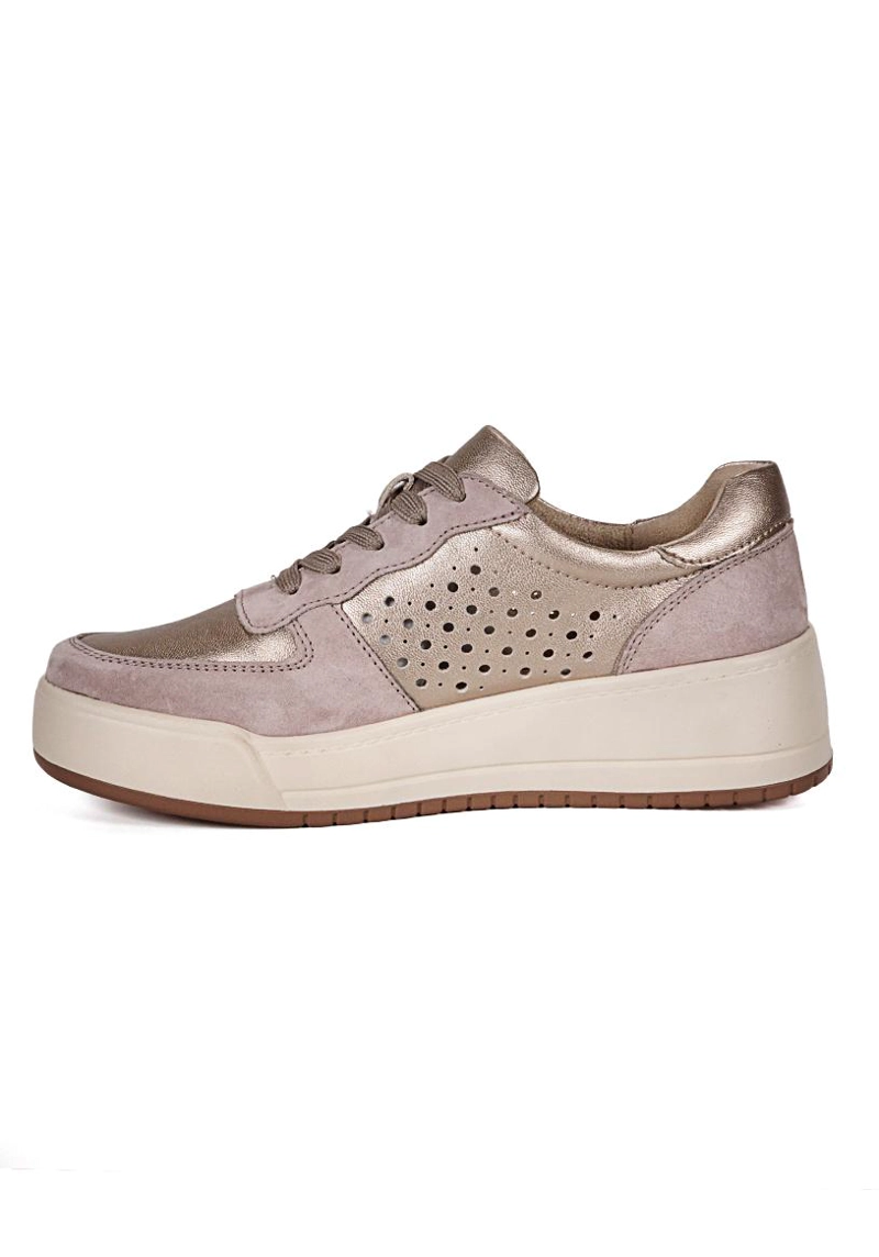ZAPATILLA CUERO MAIRA BRONCE - 3
