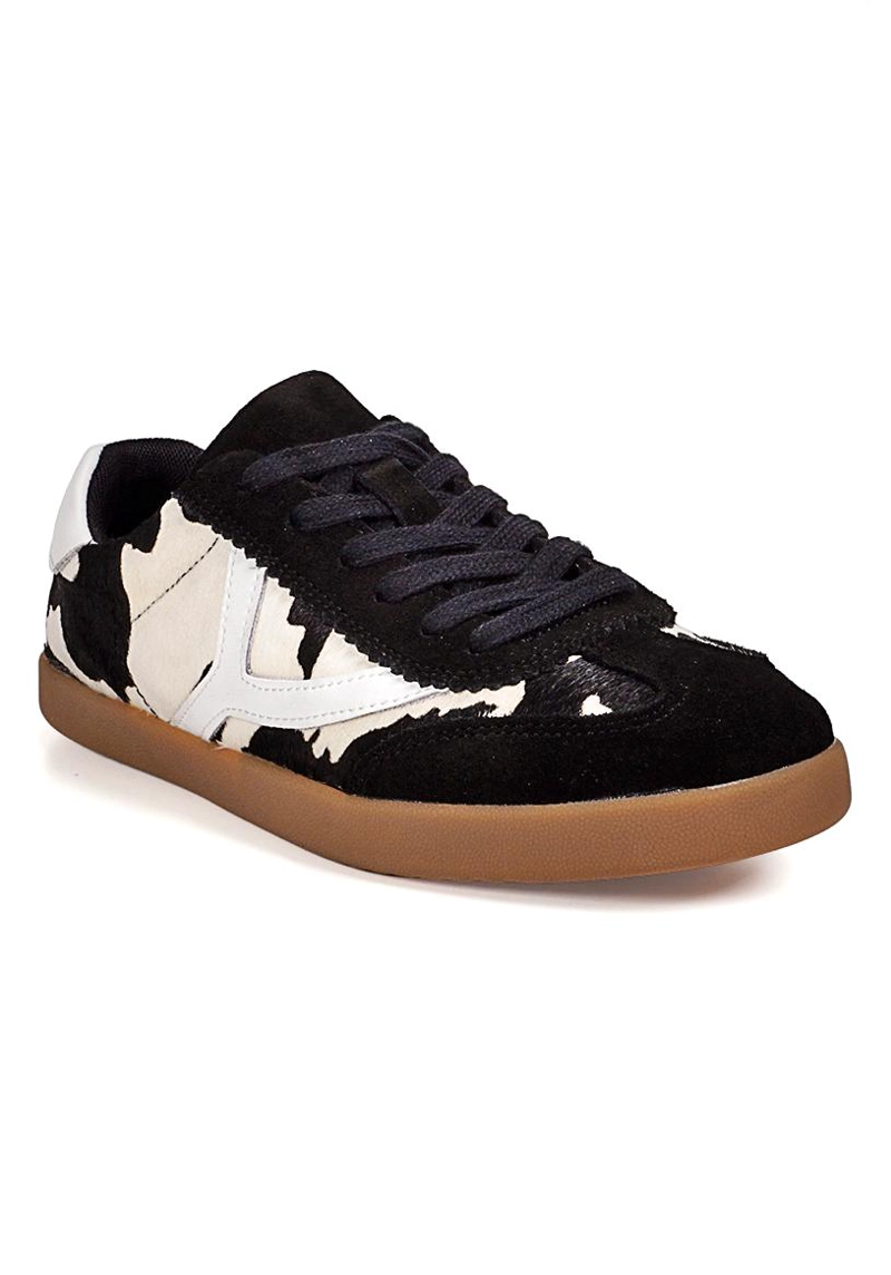 ZAPATILLA CUERO URBANA JULIANA NEGRA - 2
