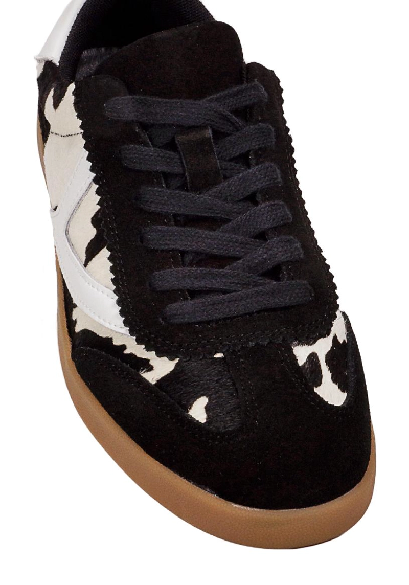 ZAPATILLA CUERO URBANA JULIANA NEGRA - 4