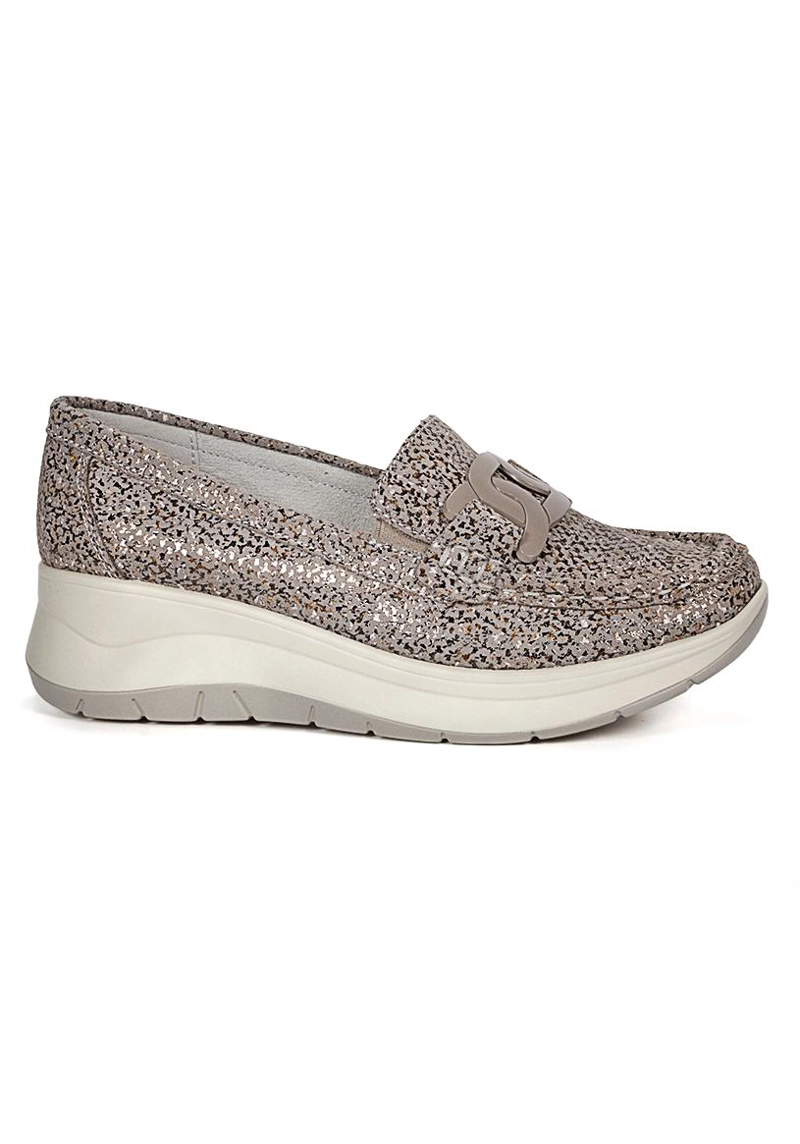 MOCASIN CUERO CECILIA CAFE 38