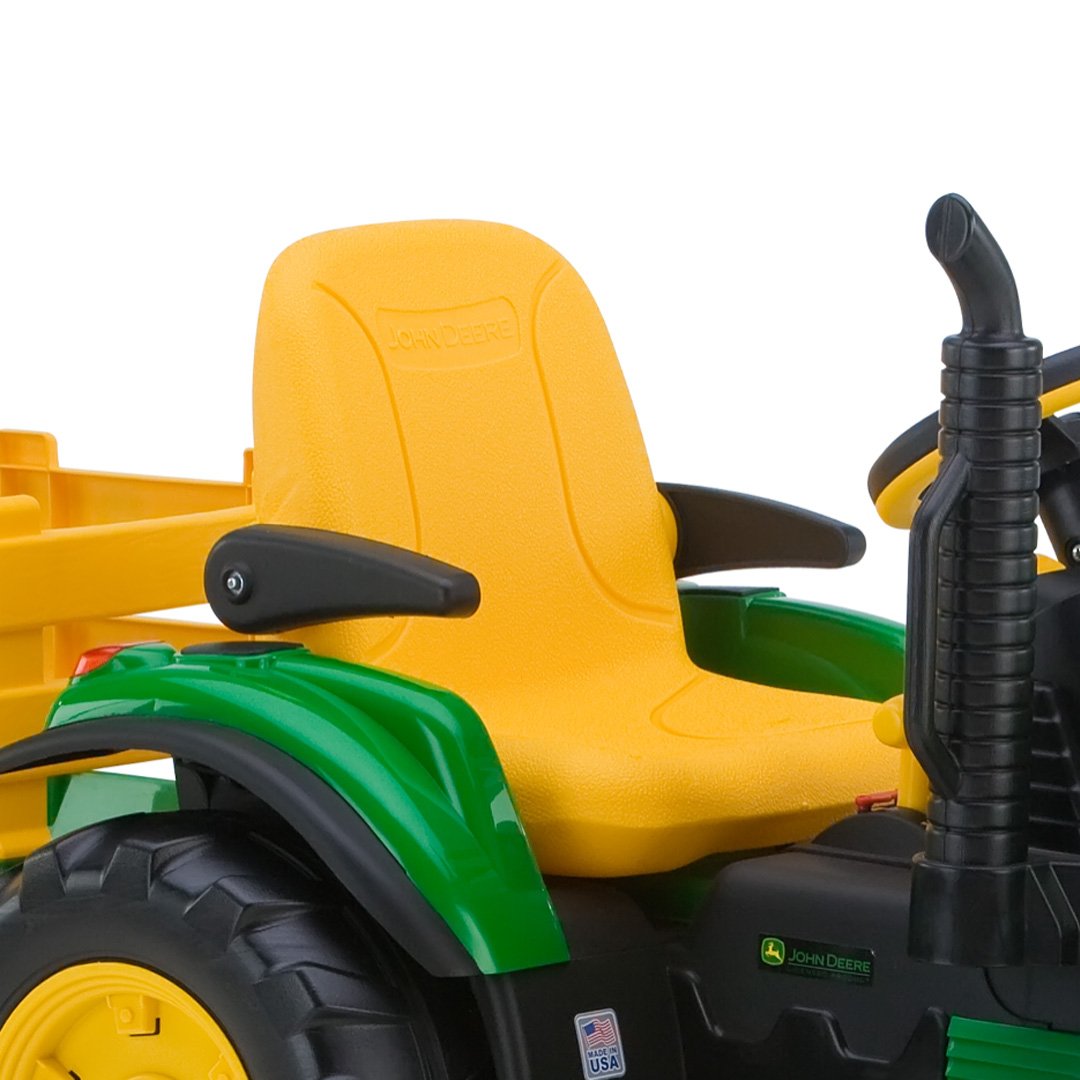 TRACTOR ELE CTRICO JOHN DEERE VERDE - 5