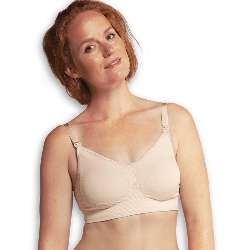 SOSTÉN LACTANCIA MUJER CARRIWELL CW305 SEAMLESS BEIGE - 5