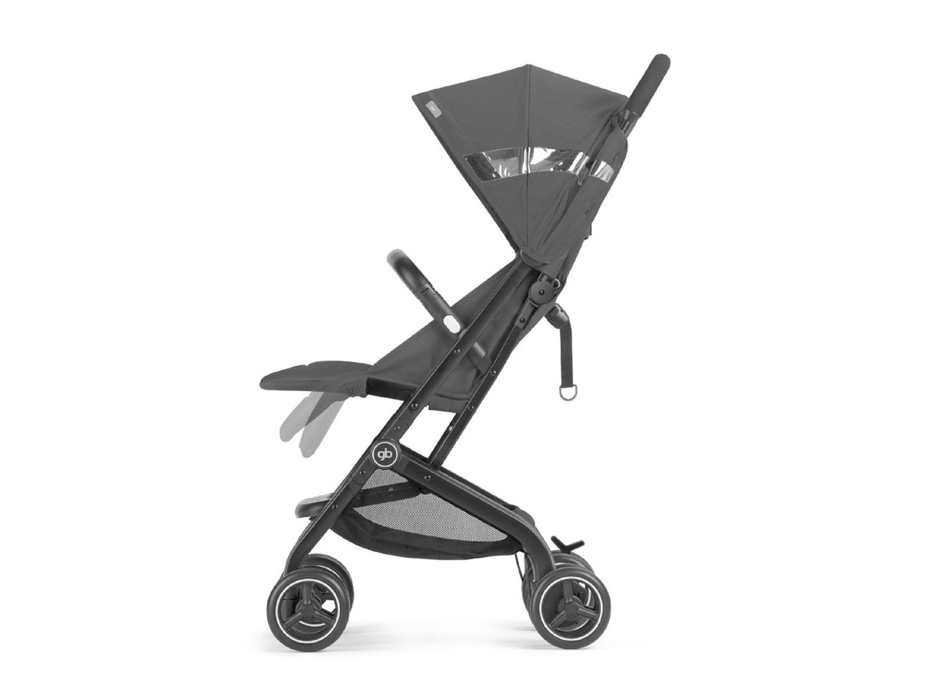 COCHE GB COMPACTO QBIT PLUS ALL TERRAIN NEGRO - 2
