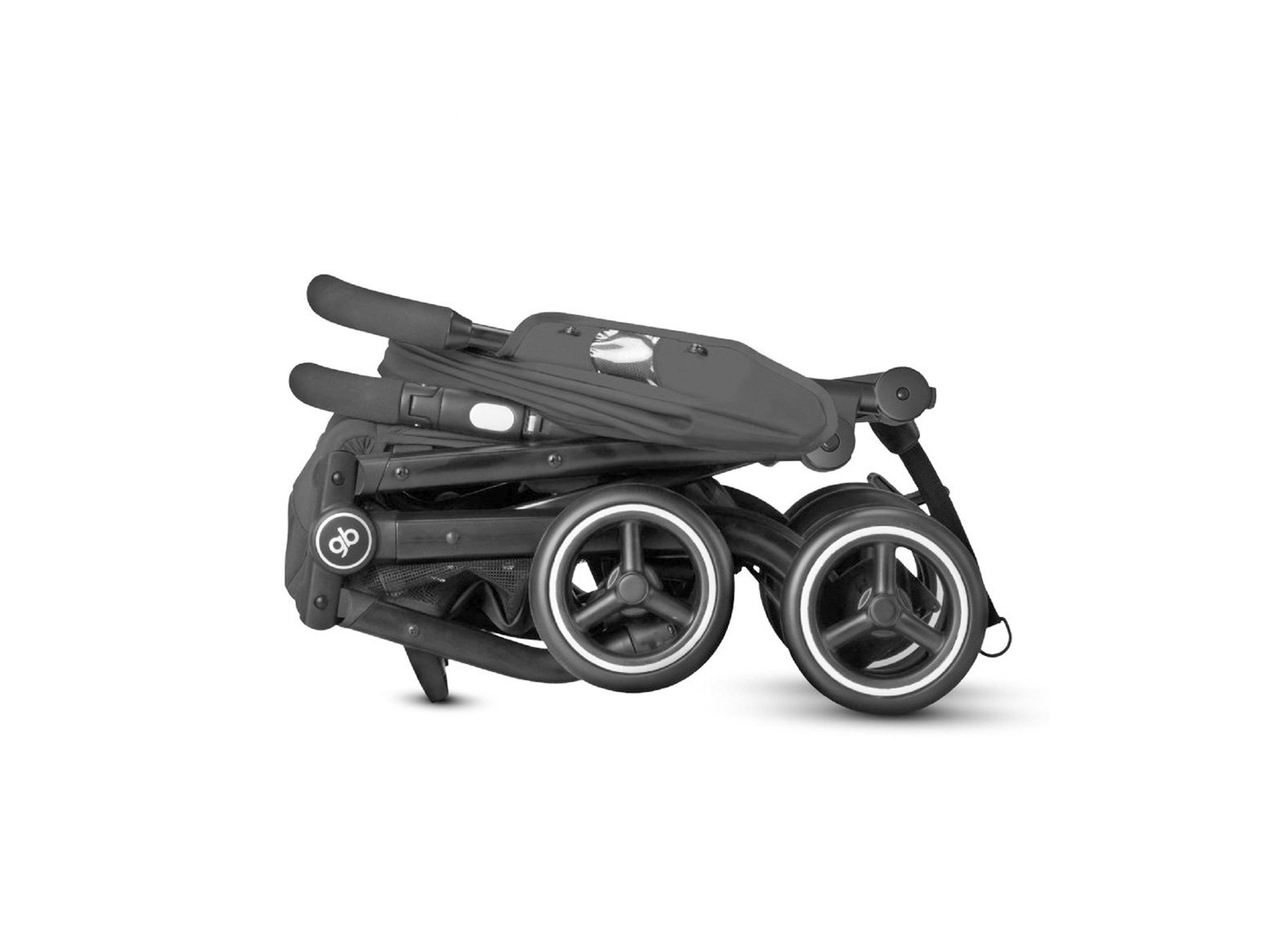 COCHE GB COMPACTO QBIT PLUS ALL TERRAIN NEGRO - 6