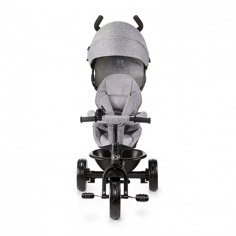 TRICICLO KINDERKRAFT ASTON ARO 10 GRIS - 3