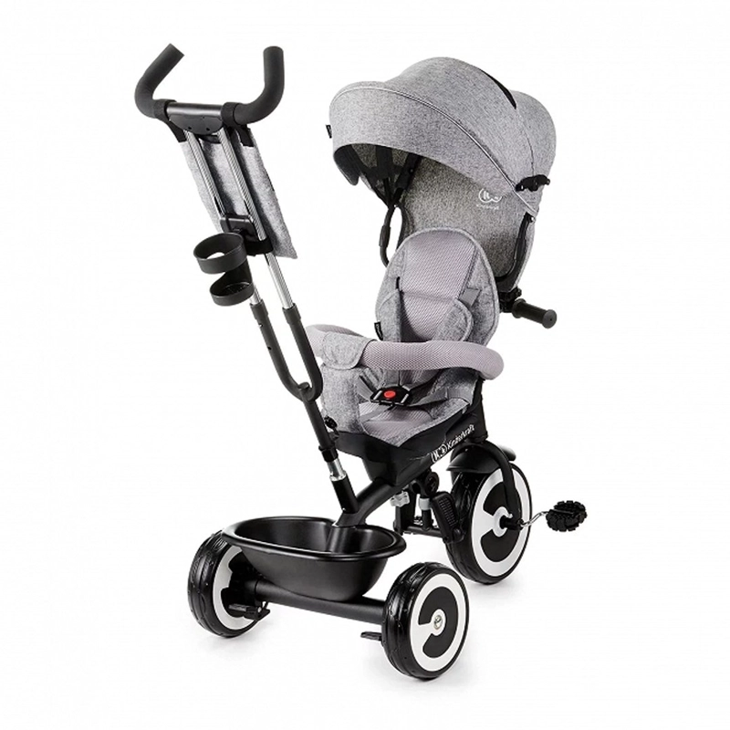 TRICICLO KINDERKRAFT ASTON ARO 10 GRIS - 6