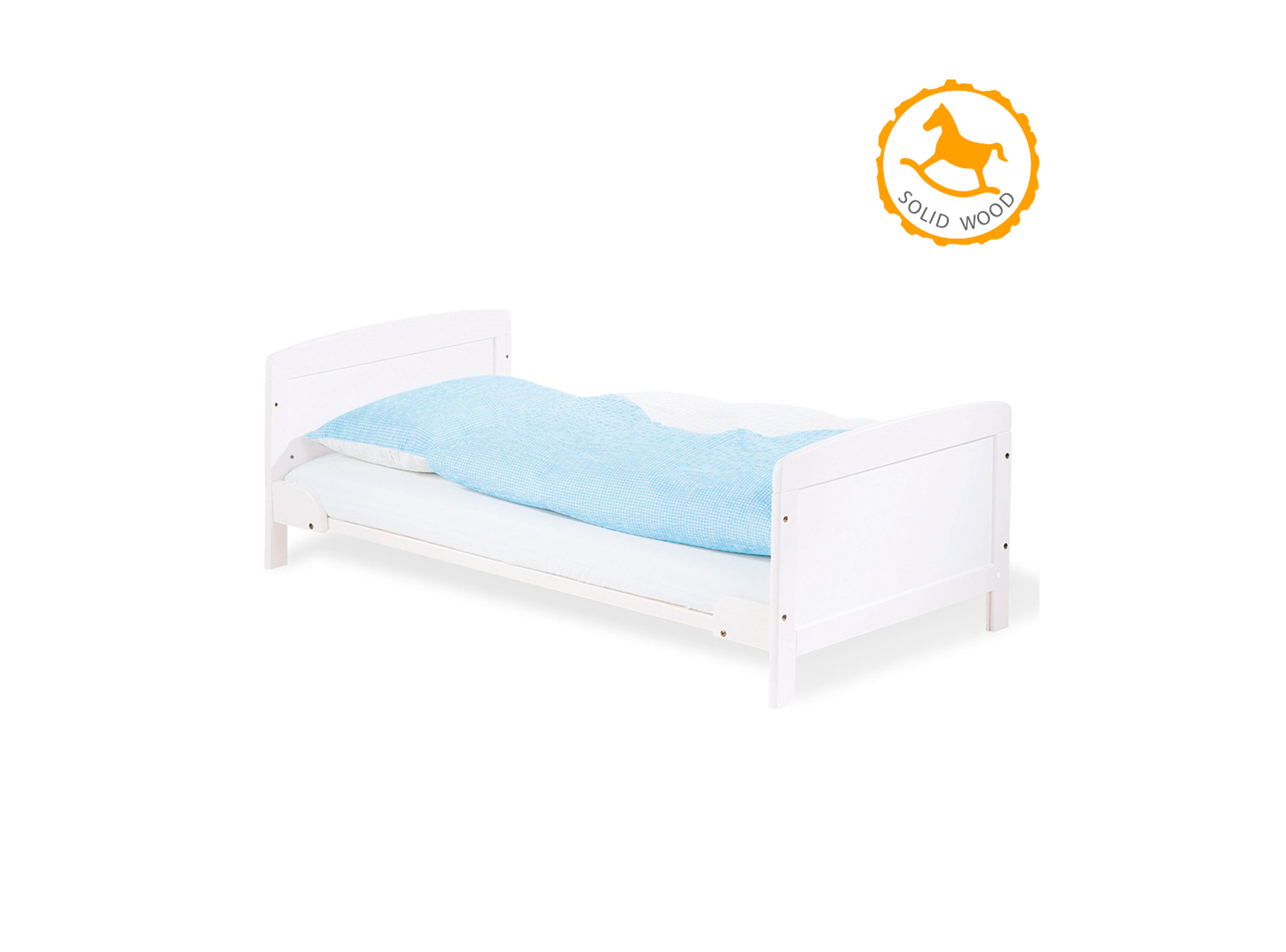 CUNA DE MADERA VIKTORIA 70X140+COLCHÓN - 2
