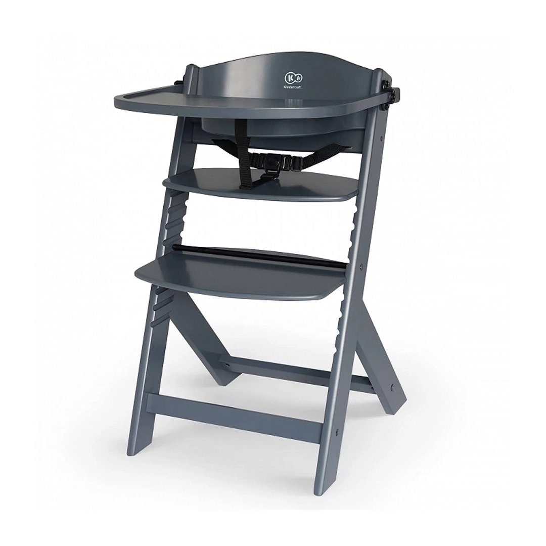 SILLA COMER KINDERKRAFT ENOCK GREY GRIS - 1