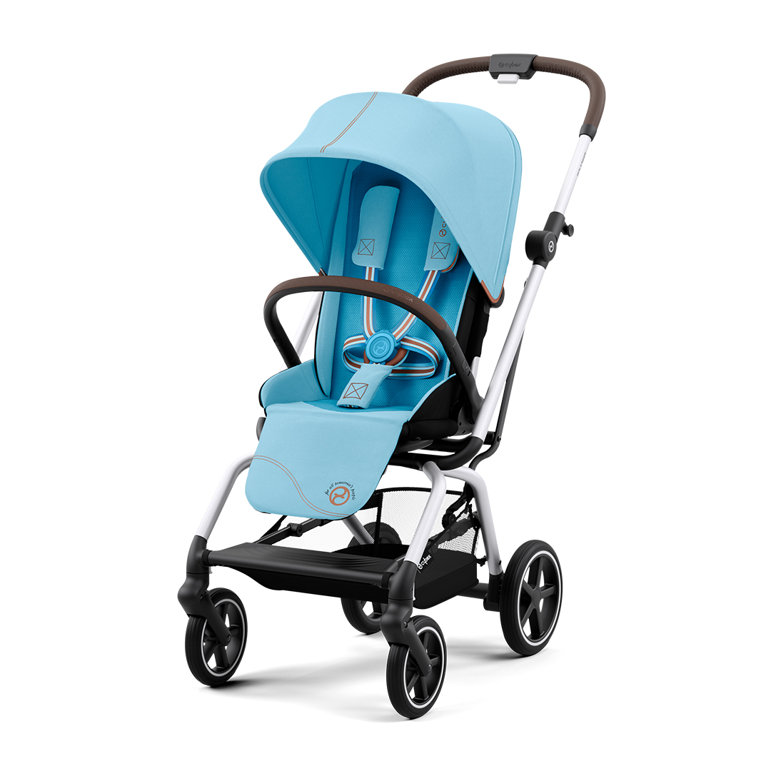 COCHE CYBEX CBX66914547230973 TRAVEL SYSTEM EEZY S TWIST PLUS SLV B.BLUE + ATON B2 + BASE CELESTE - 3