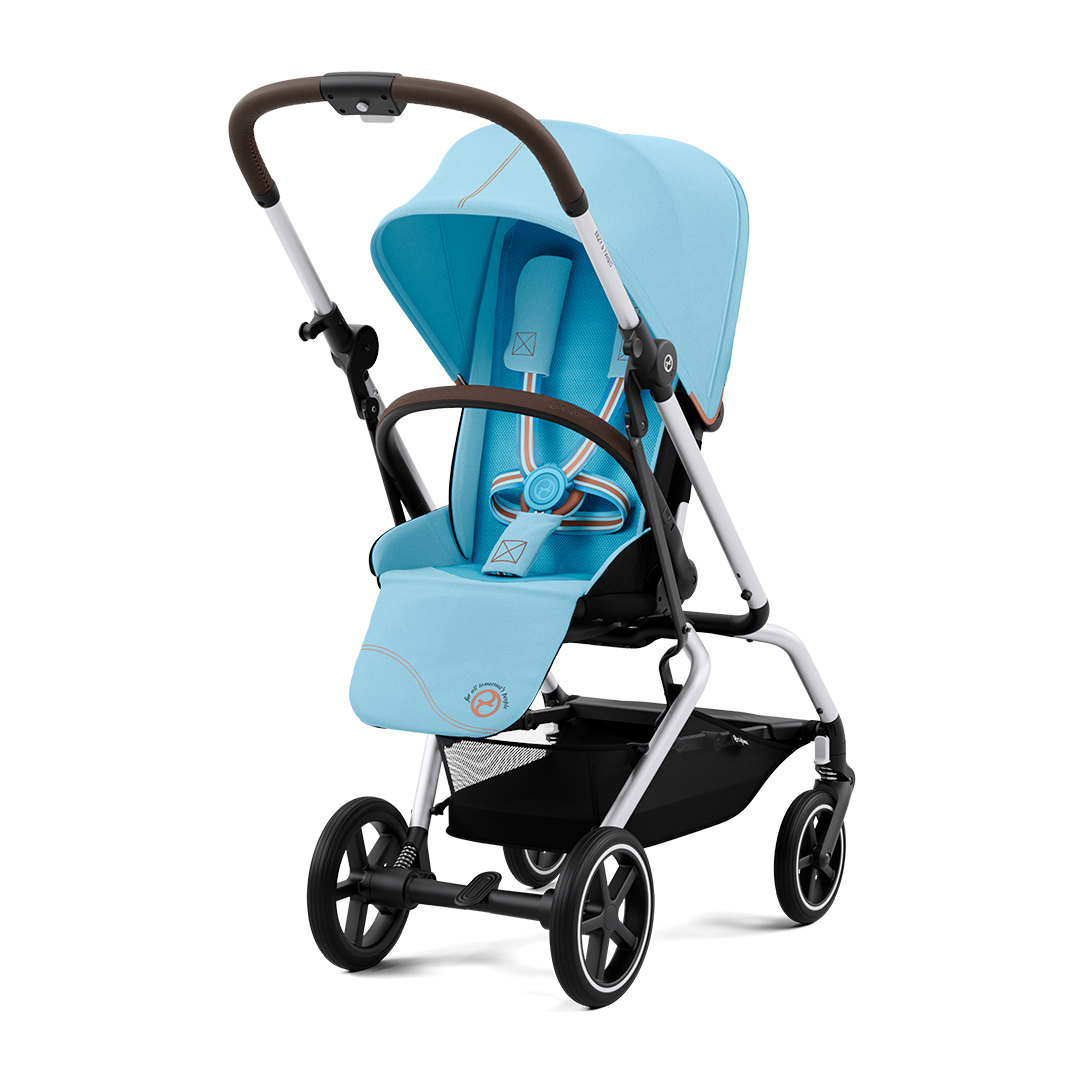 COCHE CYBEX CBX522001117 COMPACTO EEZY S TWIST PLUS SLV BEACH BLUE CELESTE - 6