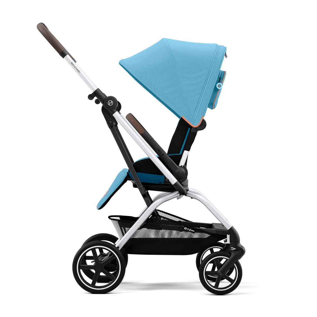 COCHE CYBEX CBX522001117 COMPACTO EEZY S TWIST PLUS SLV BEACH BLUE CELESTE - 9