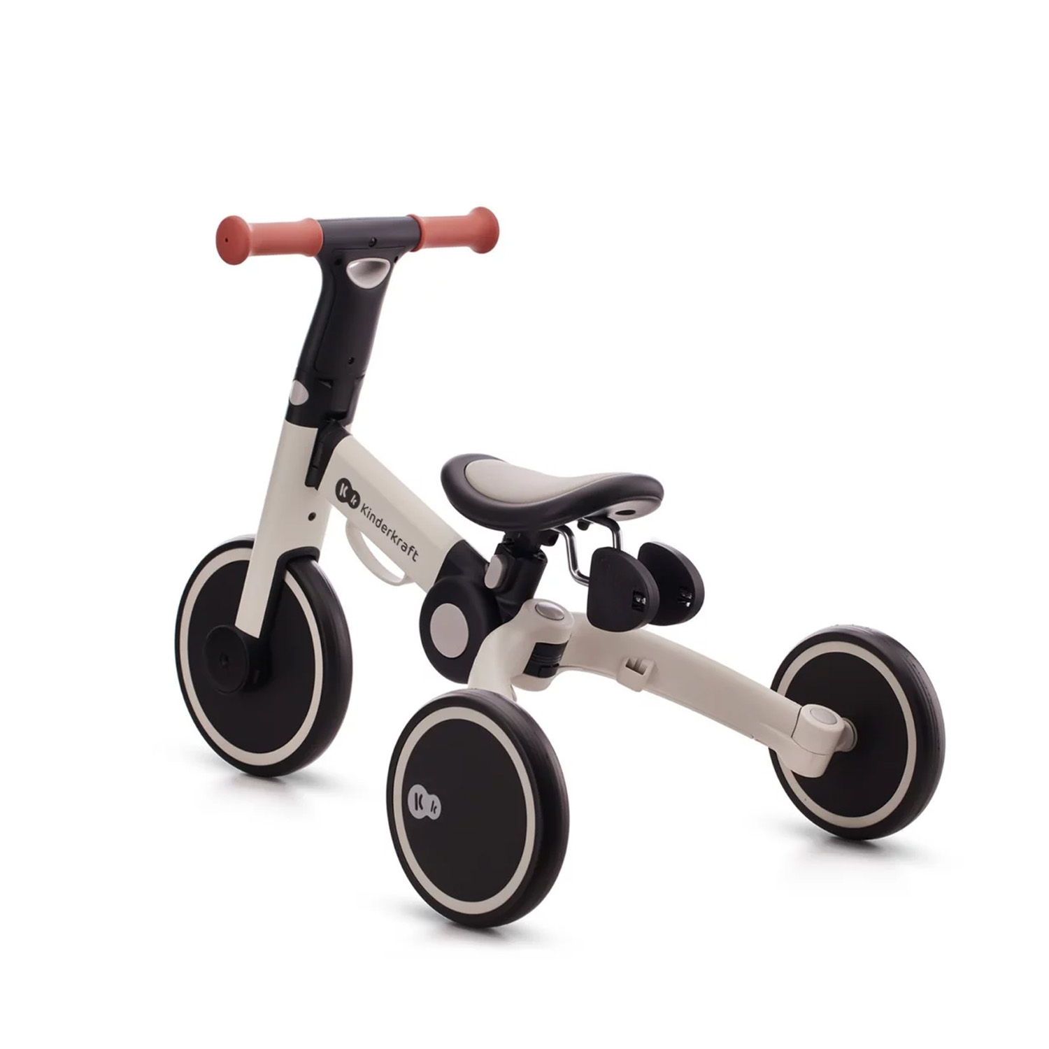 TRICICLO KINDERKRAFT 4TRIKE ARO 10 SILVER GREY - 4