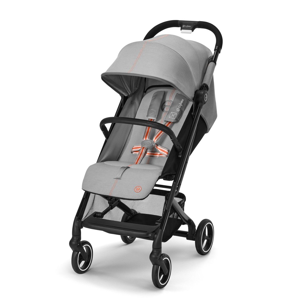 COCHE CYBEX TRAVEL SYSTEM BEEZY BLK GREY + ATON S2 + BASE GRIS - 4