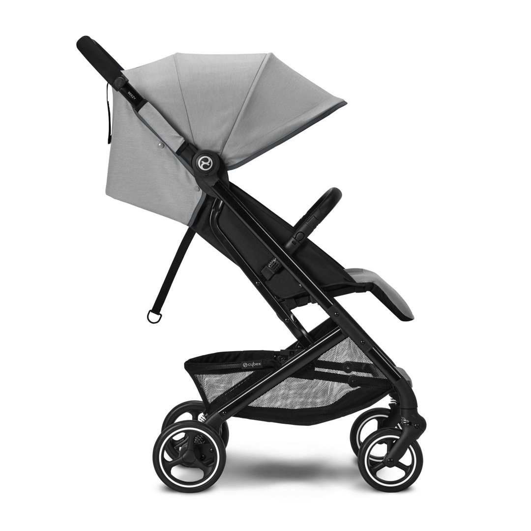 COCHE CYBEX TRAVEL SYSTEM BEEZY BLK GREY + ATON S2 + BASE GRIS - 5