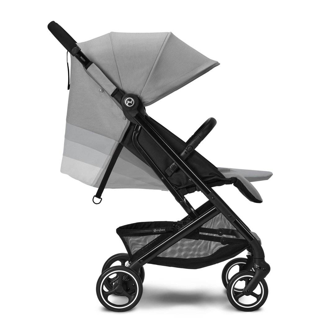 COCHE CYBEX TRAVEL SYSTEM BEEZY BLK GREY + ATON S2 + BASE GRIS - 6