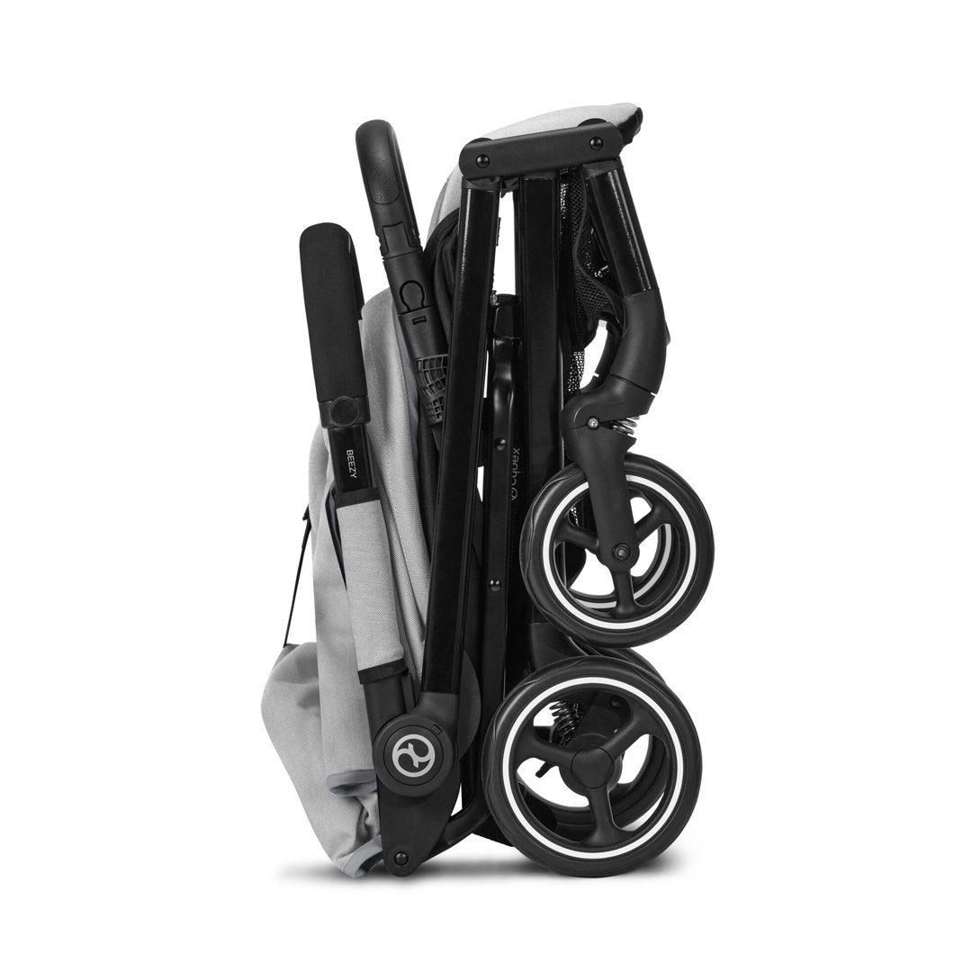 COCHE CYBEX TRAVEL SYSTEM BEEZY BLK GREY + ATON S2 + BASE GRIS - 9