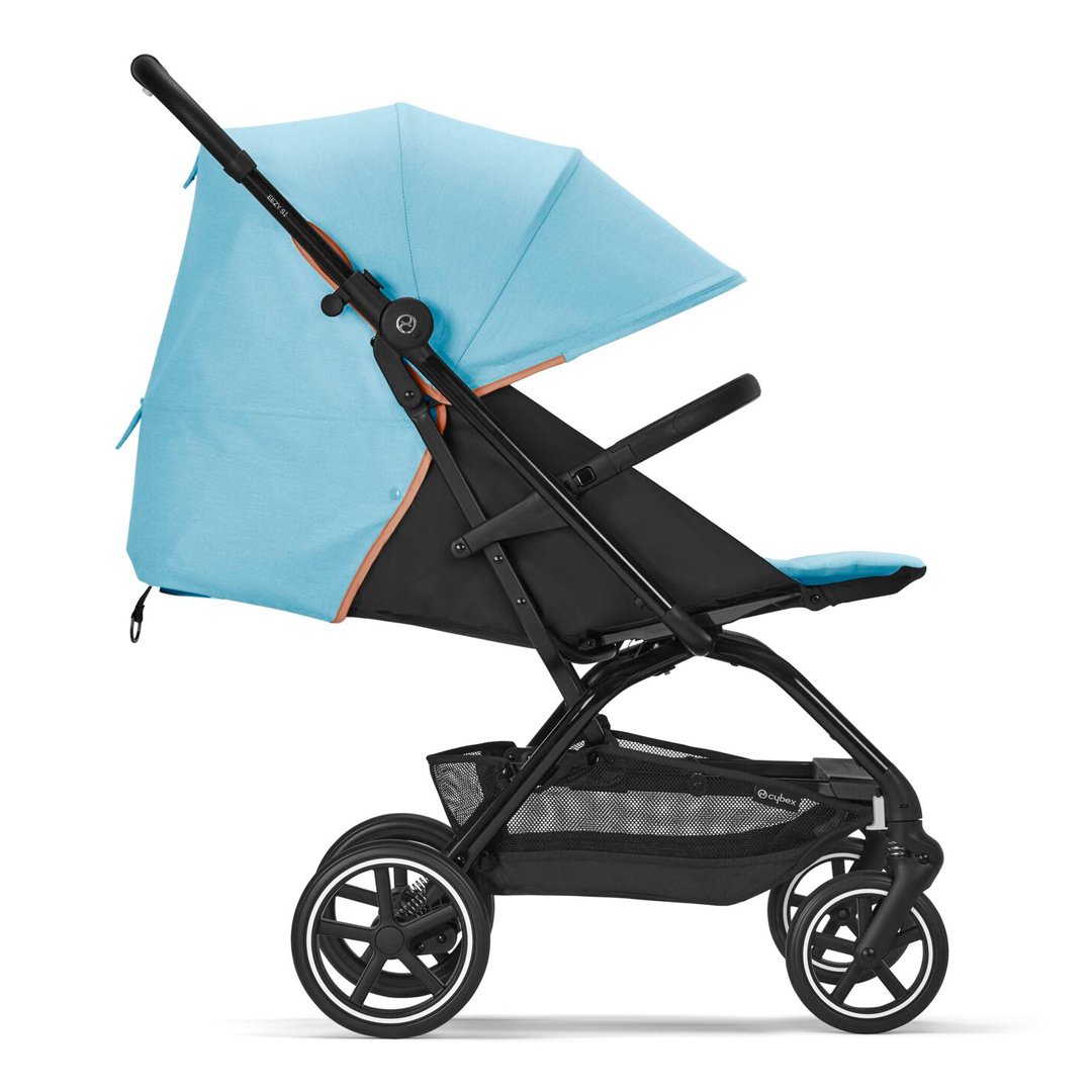 COCHE CYBEX CBX1662077676123 TRAVEL SYSTEM EEZY S PLUS V3 BLK B.BLUE+ATON B2+BASE CELESTE - 5