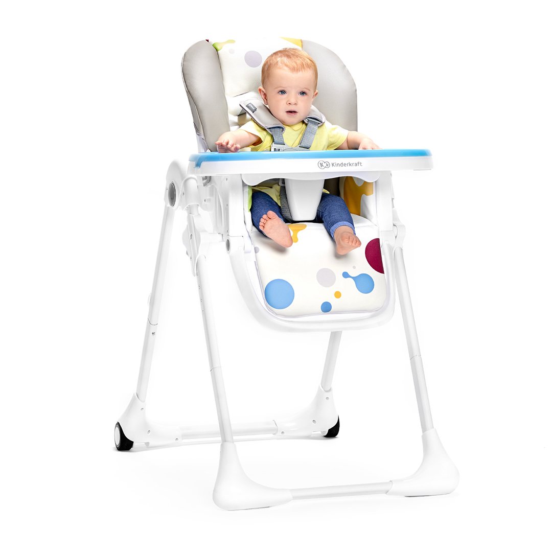 SILLA COMER KINDERKRAFT PLEGABLE YUMMY MULTICOLOR - 6