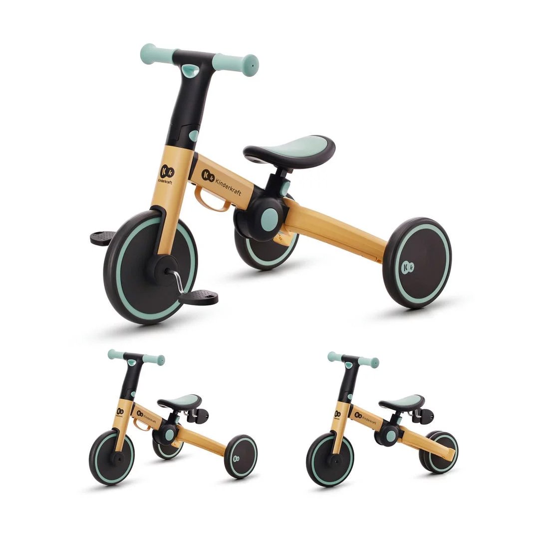 TRICICLO 4TRIKE 3EN1 SUNFLOWER BLUE - 8